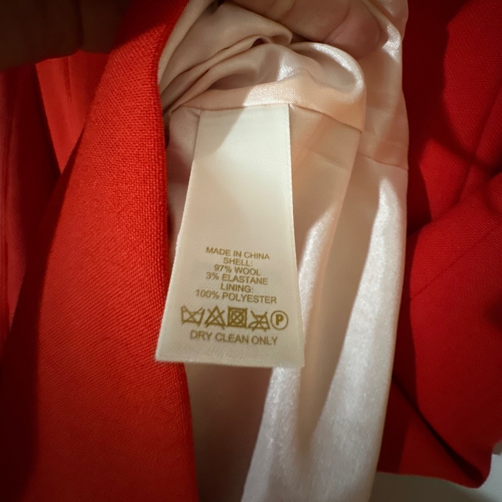 KATE SPADE Maraschino Red Sallie Shift Dress Sz 8 Medium Christmas Holiday Party - Picture 7 of 8